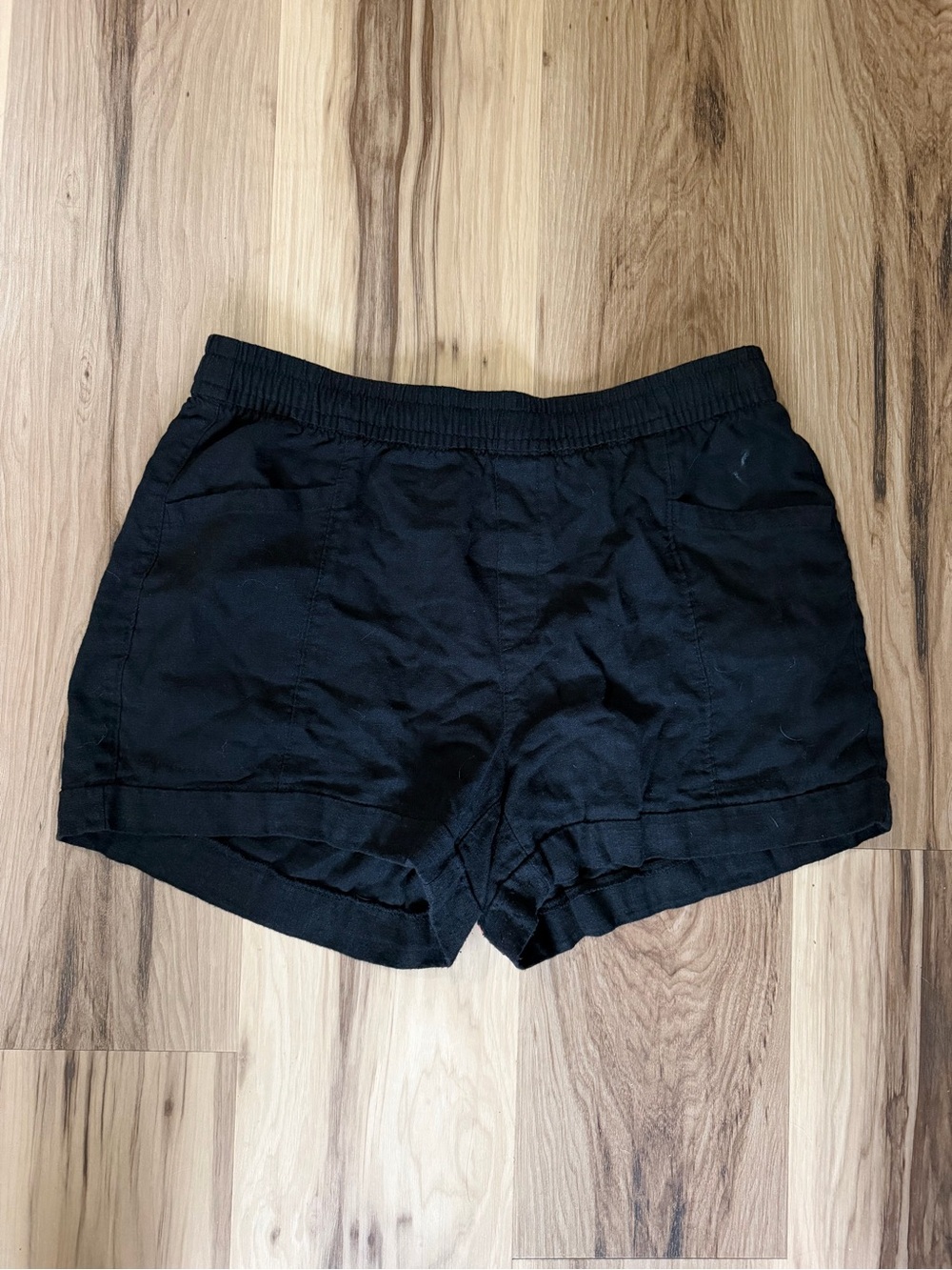 Old Navy Black Athletic Pull-On Shorts
